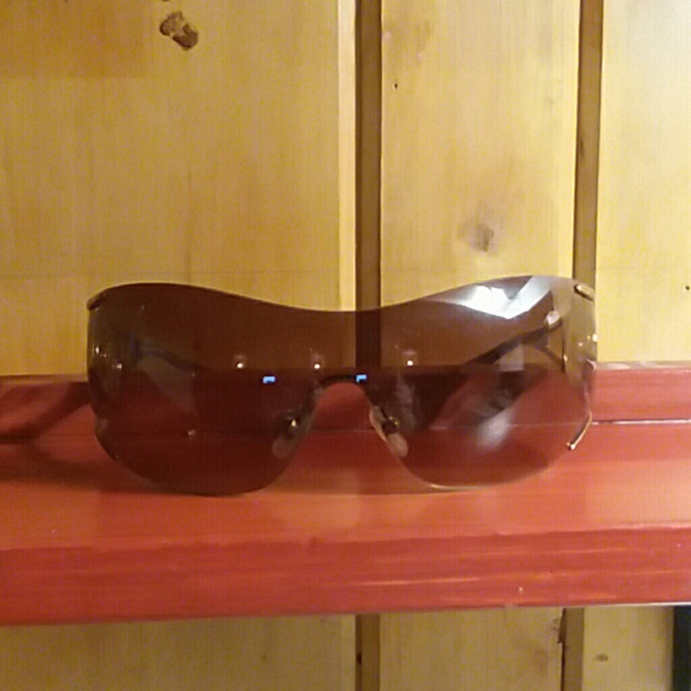 Authentic Versace shield sunglasses